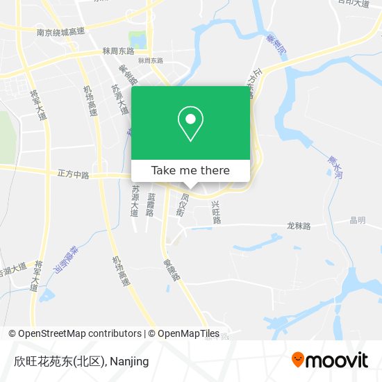 欣旺花苑东(北区) map