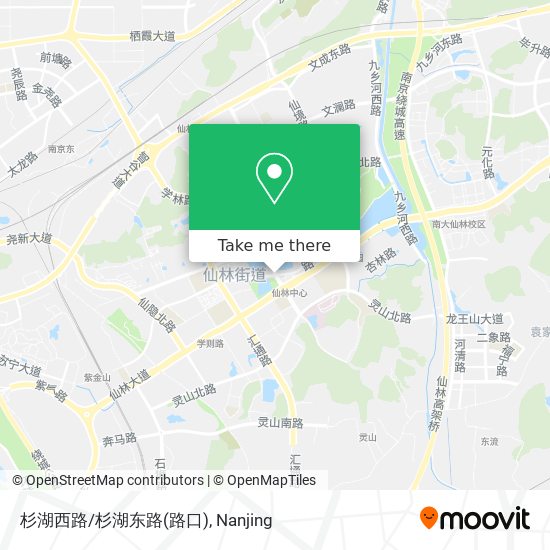 杉湖西路/杉湖东路(路口) map