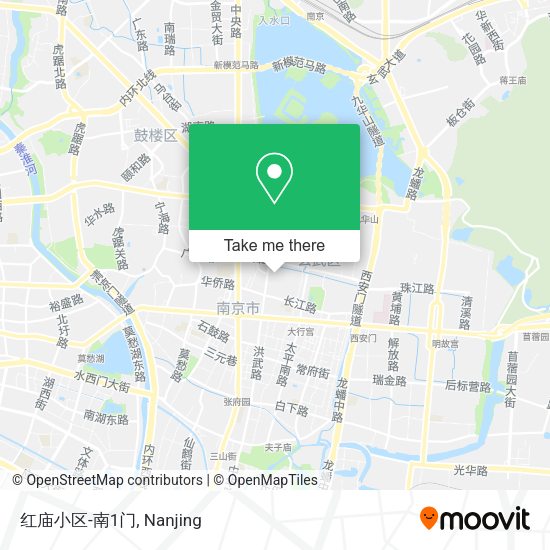 红庙小区-南1门 map