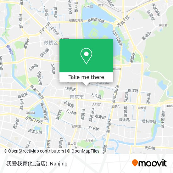 我爱我家(红庙店) map