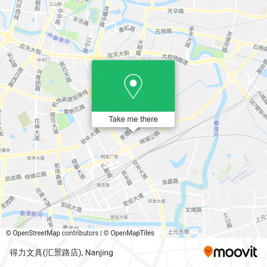 得力文具(汇景路店) map