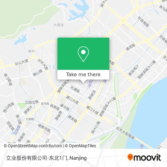 立业股份有限公司-东北1门 map