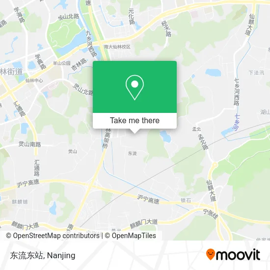 东流东站 map