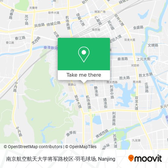 南京航空航天大学将军路校区-羽毛球场 map
