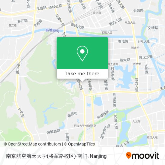 南京航空航天大学(将军路校区)-南门 map