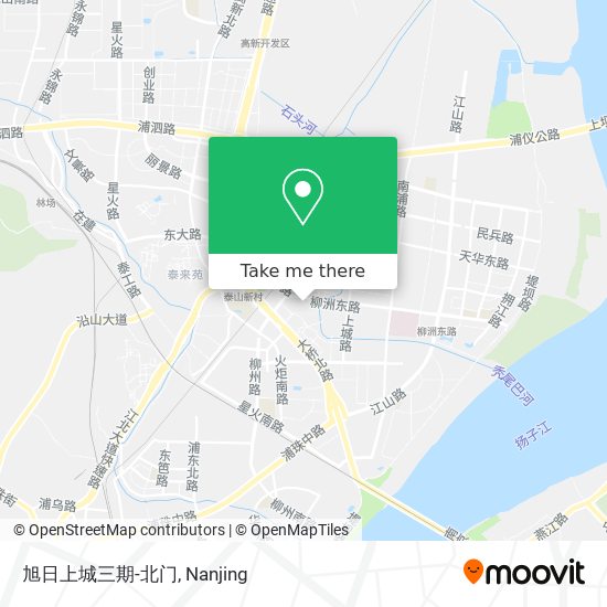 旭日上城三期-北门 map