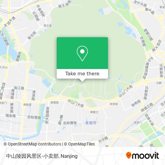 中山陵园风景区-小卖部 map