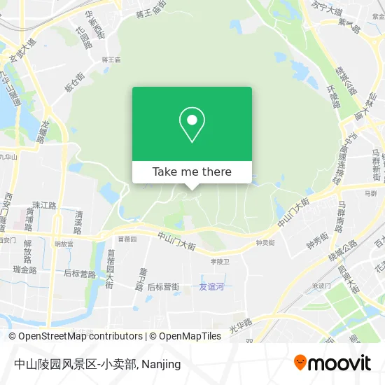 中山陵园风景区-小卖部 map