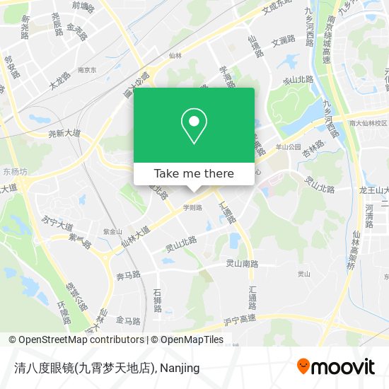 清八度眼镜(九霄梦天地店) map