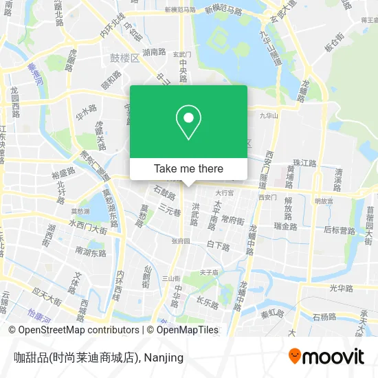咖甜品(时尚莱迪商城店) map