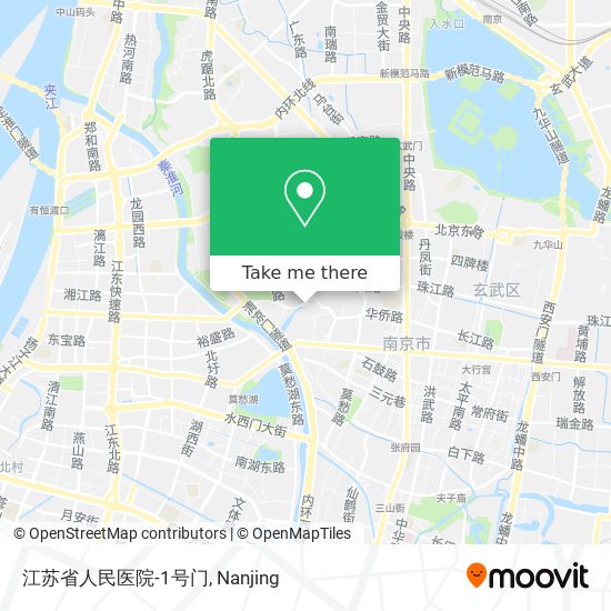 江苏省人民医院-1号门 map