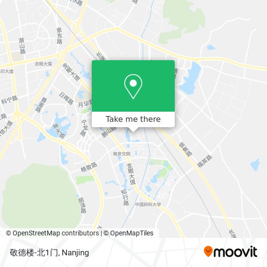 敬德楼-北1门 map