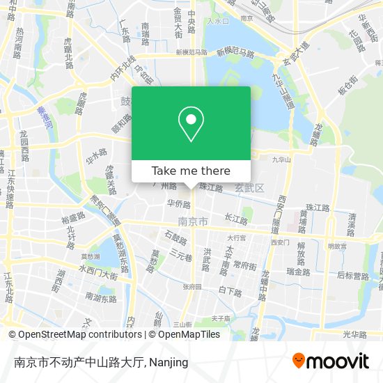 南京市不动产中山路大厅 map