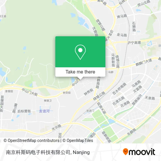 南京科斯码电子科技有限公司 map