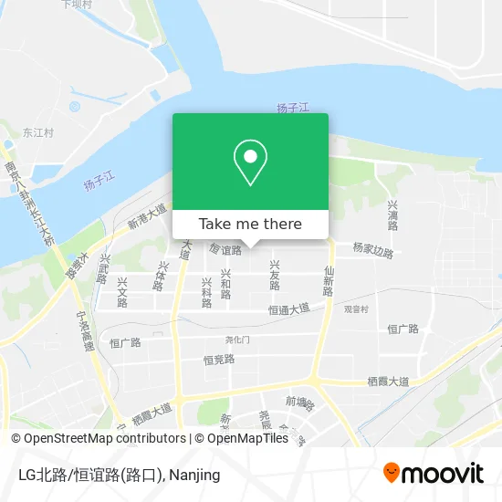 LG北路/恒谊路(路口) map