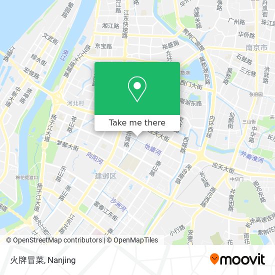 火牌冒菜 map