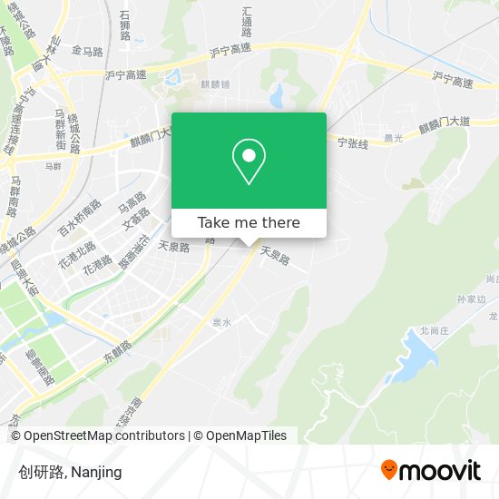 创研路 map