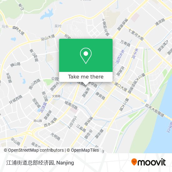 江浦街道总部经济园 map