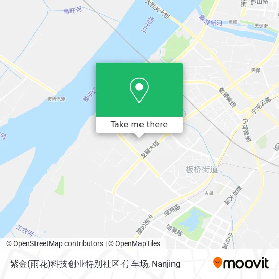紫金(雨花)科技创业特别社区-停车场 map