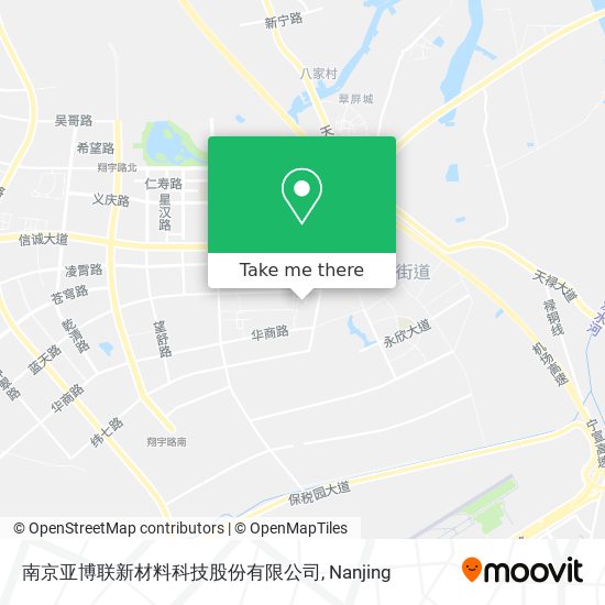 南京亚博联新材料科技股份有限公司 map