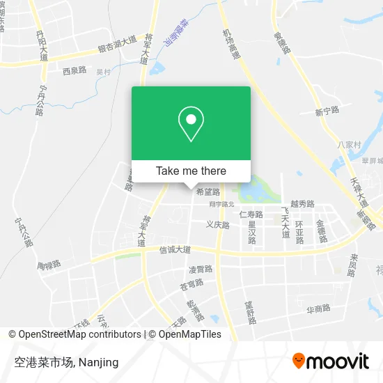 空港菜市场 map