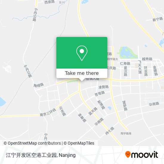 江宁开发区空港工业园 map