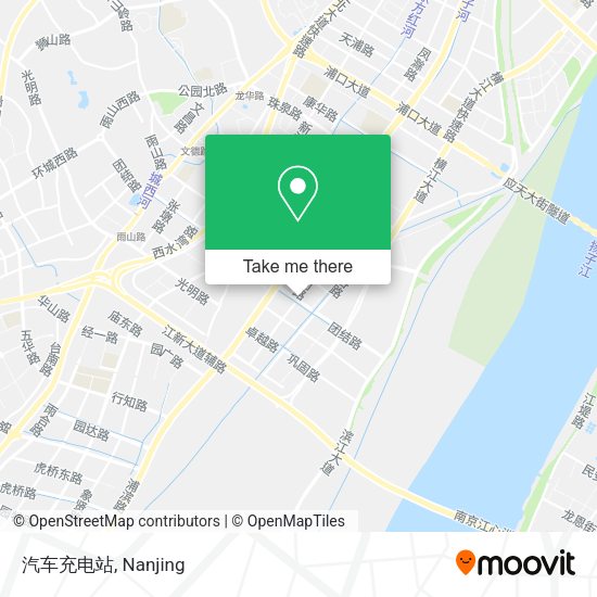 汽车充电站 map