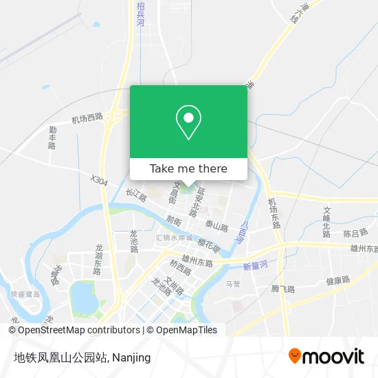 地铁凤凰山公园站 map