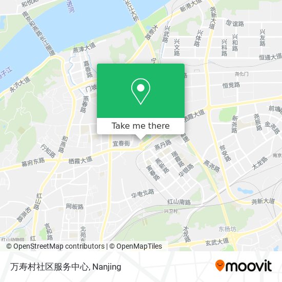 万寿村社区服务中心 map