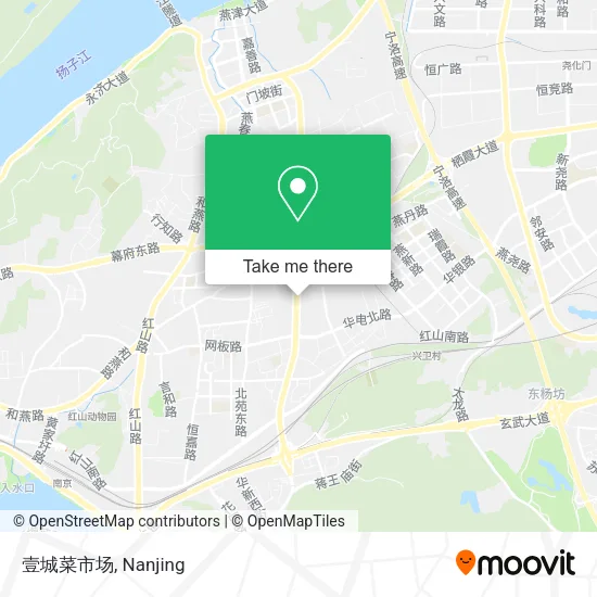 壹城菜市场 map