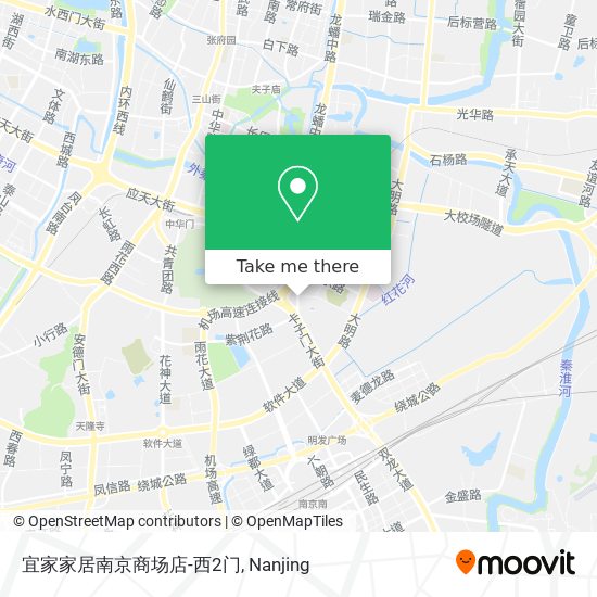 宜家家居南京商场店-西2门 map
