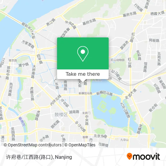 许府巷/江西路(路口) map