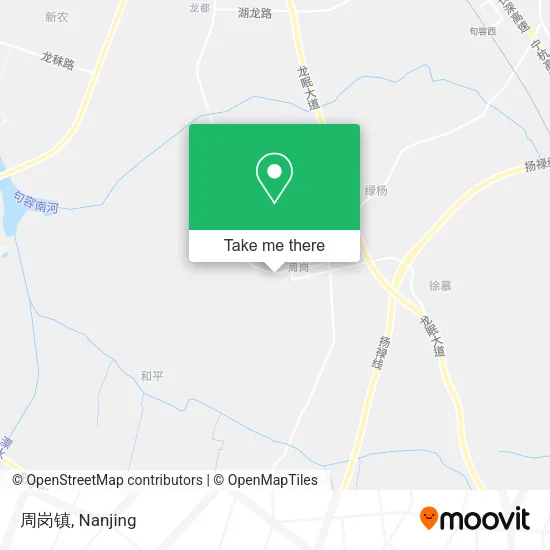 周岗镇 map