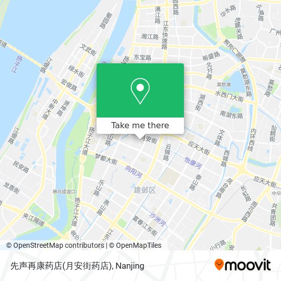 先声再康药店(月安街药店) map