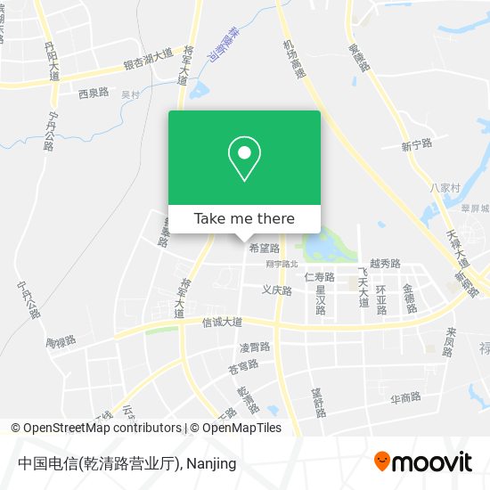 中国电信(乾清路营业厅) map