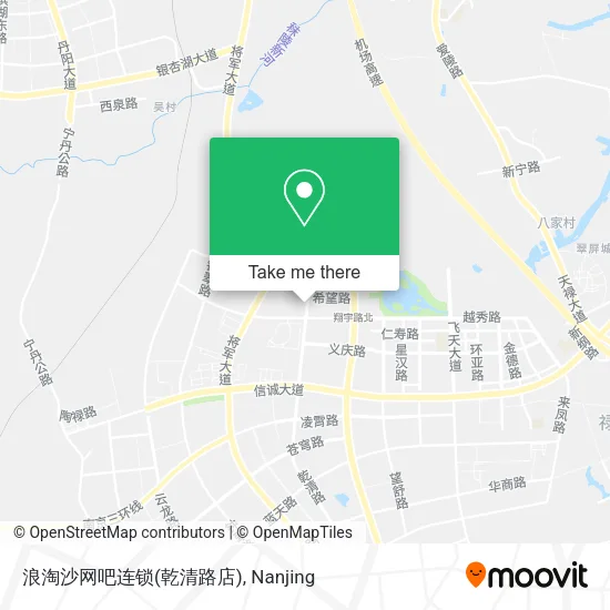 浪淘沙网吧连锁(乾清路店) map