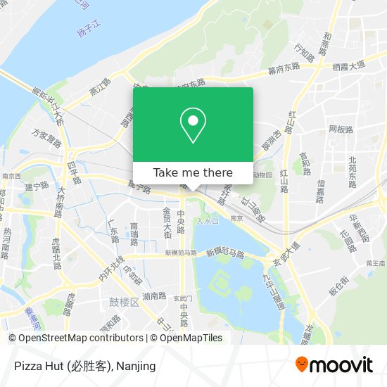 Pizza Hut (必胜客) map
