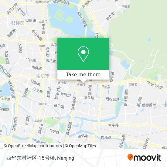 西华东村社区-15号楼 map