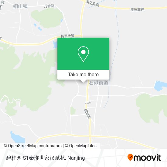 碧桂园·S1秦淮世家汉赋苑 map