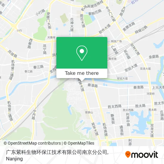 广东紫科生物环保江技术有限公司南京分公司 map