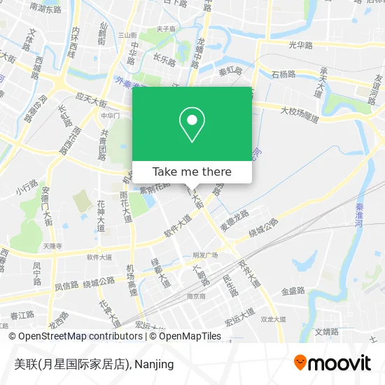 美联(月星国际家居店) map