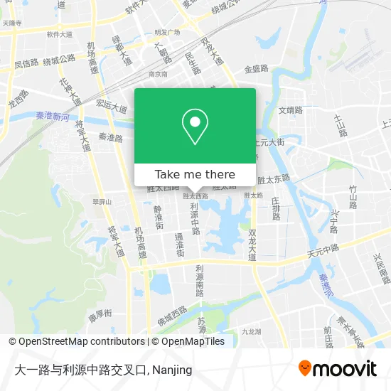 大一路与利源中路交叉口 map