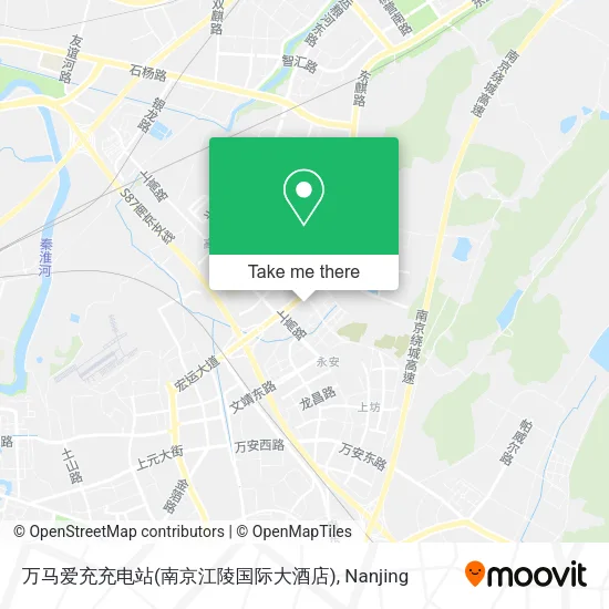 万马爱充充电站(南京江陵国际大酒店) map