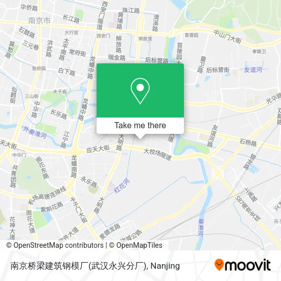 南京桥梁建筑钢模厂(武汉永兴分厂) map