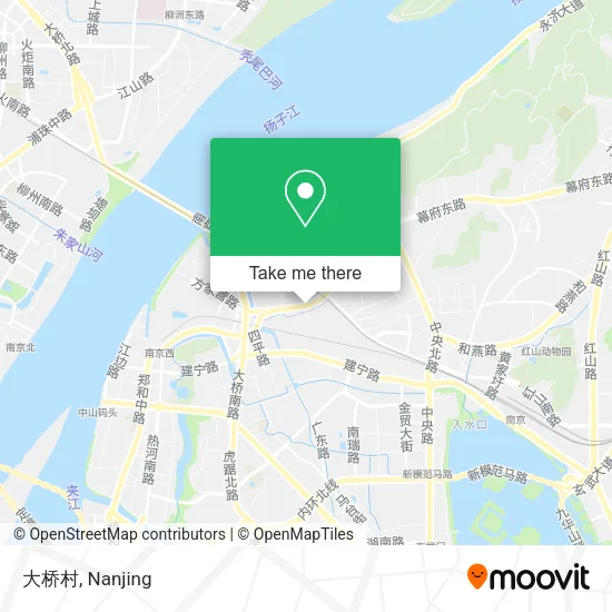 大桥村 map