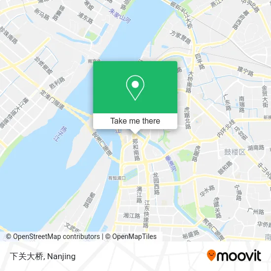 下关大桥 map