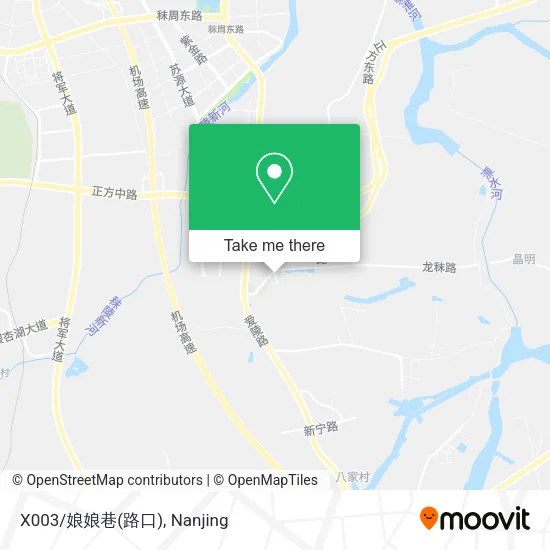X003/娘娘巷(路口) map