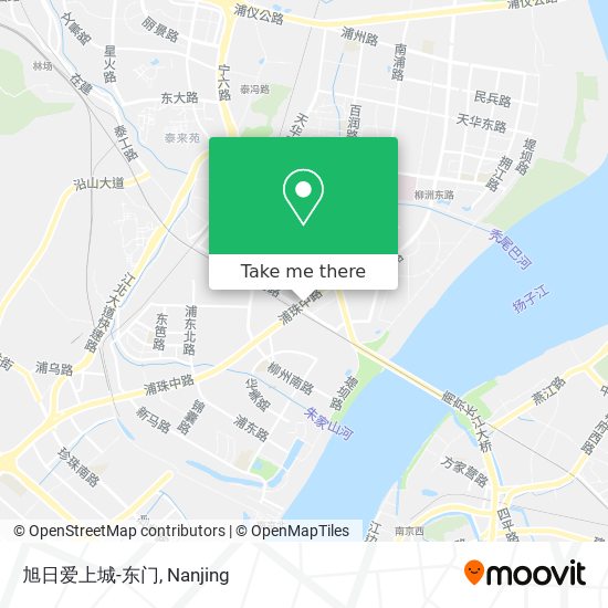 旭日爱上城-东门 map