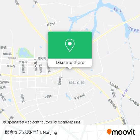 颐家春天花园-西门 map