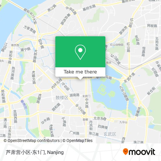 芦蓆营小区-东1门 map